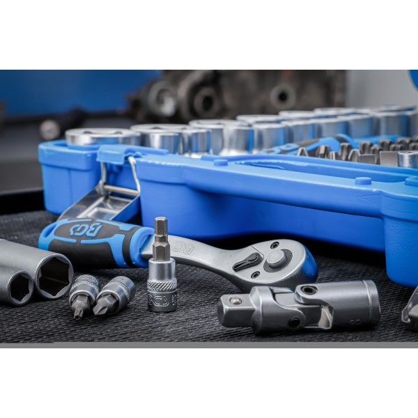 BGS Technic Socket Set Hexagon | 6.3 mm (1/4 BGS Technic Socket Set Hexagon | 6.3 mm (1/4