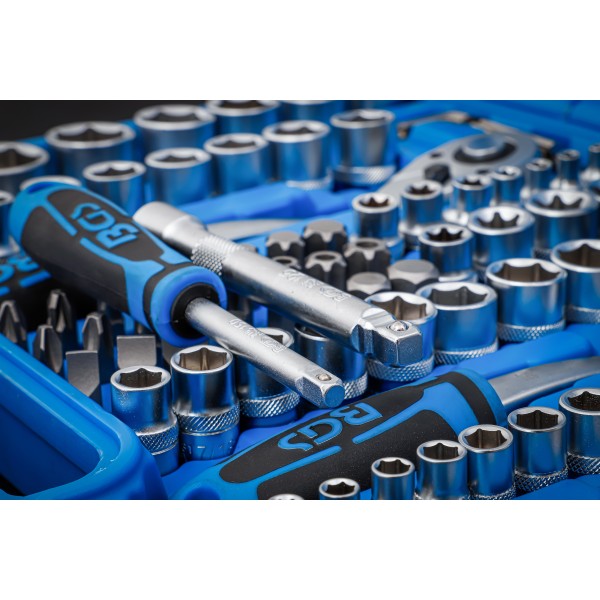 BGS Technic Socket Set Hexagon | 6.3 mm (1/4 BGS Technic Socket Set Hexagon | 6.3 mm (1/4