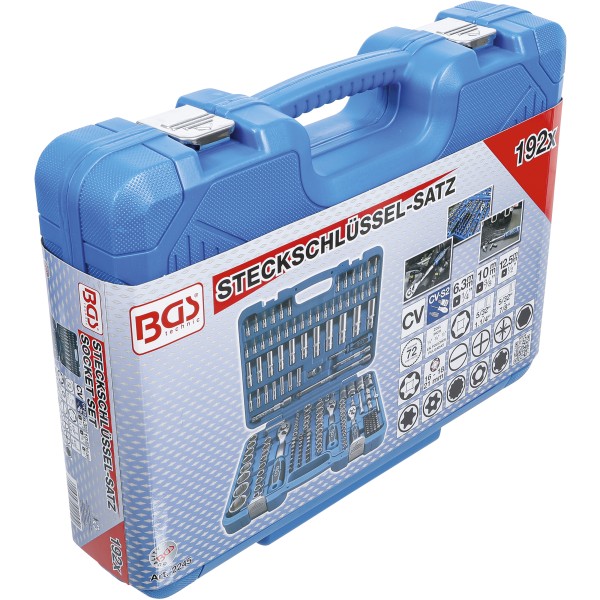 BGS Technic Socket Set Hexagon | 6.3 mm (1/4 BGS Technic Socket Set Hexagon | 6.3 mm (1/4