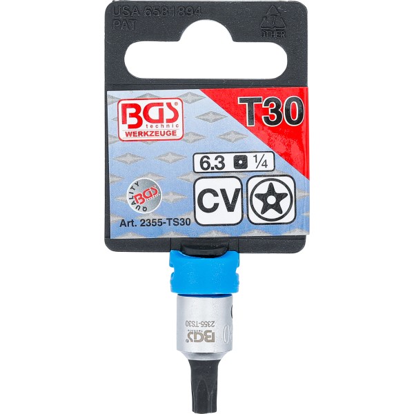 BGS Technic Bit Socket | 6.3 mm (1/4 BGS Technic Bit Socket | 6.3 mm (1/4