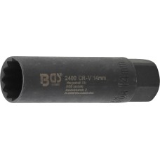 BGS Technic Spark Plug Socket, Hexagon | 10 mm (3/8