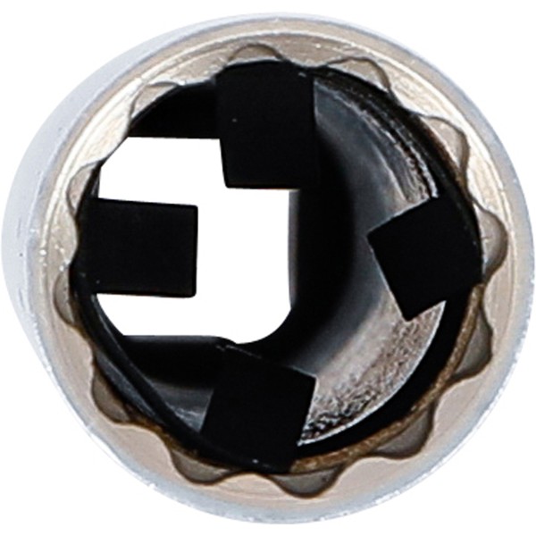 BGS Technic Spark Plug Socket, 12-point, extra long | 10 mm (3/8 BGS Technic Spark Plug Socket, 12-point, extra long | 10 mm (3/8