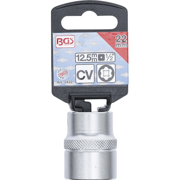 BGS Technic Socket, Super Lock | 12.5 mm (1/2 BGS Technic Socket, Super Lock | 12.5 mm (1/2