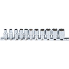 BGS Technic Socket Set, Hexagon | 6.3 mm (1/4