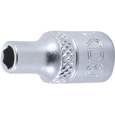 BGS Technic Socket, Hexagon | 6.3 mm (1/4