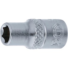BGS Technic Socket, Hexagon | 6.3 mm (1/4