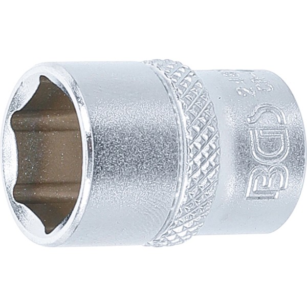 BGS Technic Socket, Hexagon | 6.3 mm (1/4 BGS Technic Socket, Hexagon | 6.3 mm (1/4