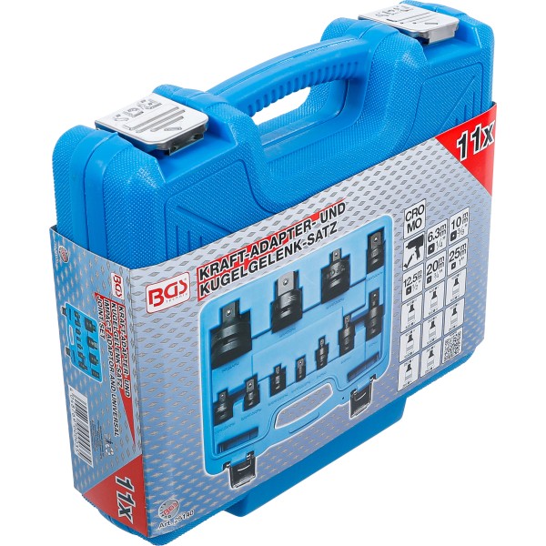 BGS Technic Impact Adaptor and Universal Joint Set | 6.3 mm (1/4 BGS Technic Impact Adaptor and Universal Joint Set | 6.3 mm (1/4