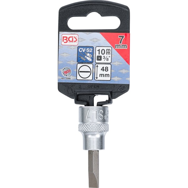 BGS Technic Bit Socket | 10 mm (3/8 BGS Technic Bit Socket | 10 mm (3/8