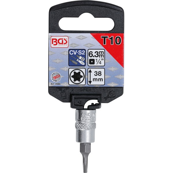 BGS Technic Bit Socket | 6.3 mm (1/4 BGS Technic Bit Socket | 6.3 mm (1/4