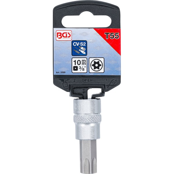 BGS Technic Bit Socket | 10 mm (3/8 BGS Technic Bit Socket | 10 mm (3/8