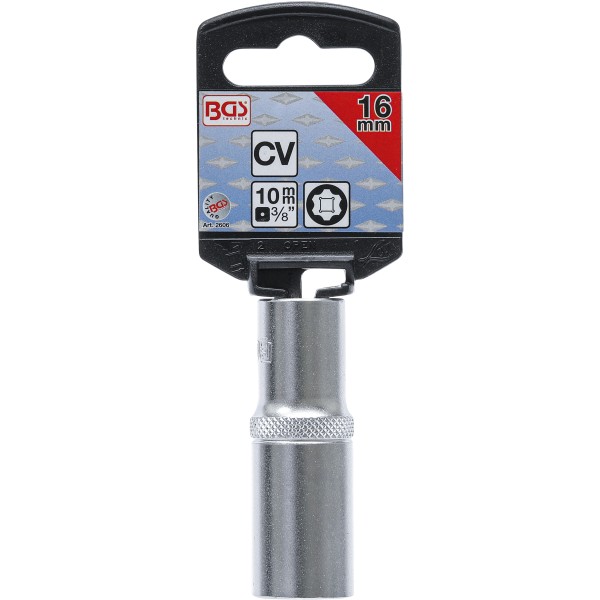 BGS Technic Socket, Super Lock, deep | 10 mm (3/8 BGS Technic Socket, Super Lock, deep | 10 mm (3/8