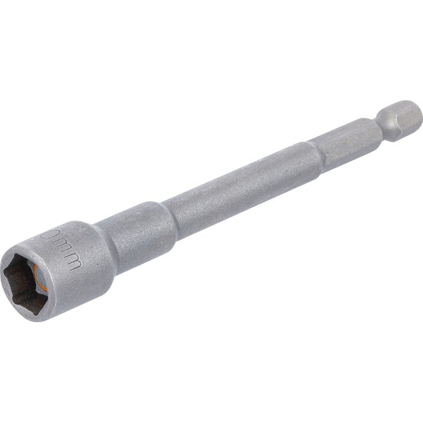 BGS Technic Socket, Hexagon, extra long | for electric drills | 6.3 mm (1/4 BGS Technic Socket, Hexagon, extra long | for electric drills | 6.3 mm (1/4