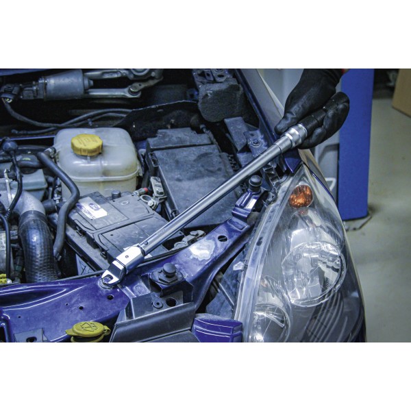 BGS Technic Torque Wrench | 60 - 340 Nm | for 14 x 18 mm Insert Tools BGS Technic Torque Wrench | 60 - 340 Nm | for 14 x 18 mm Insert Tools