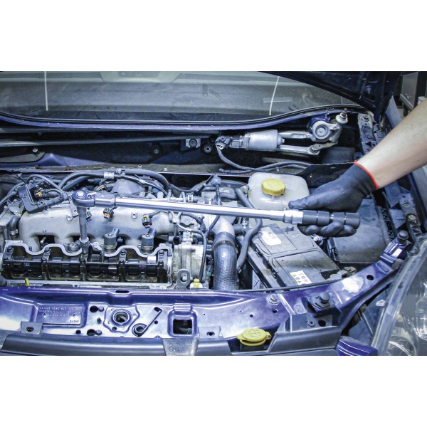 BGS Technic Torque Wrench | 60 - 340 Nm | for 14 x 18 mm Insert Tools BGS Technic Torque Wrench | 60 - 340 Nm | for 14 x 18 mm Insert Tools