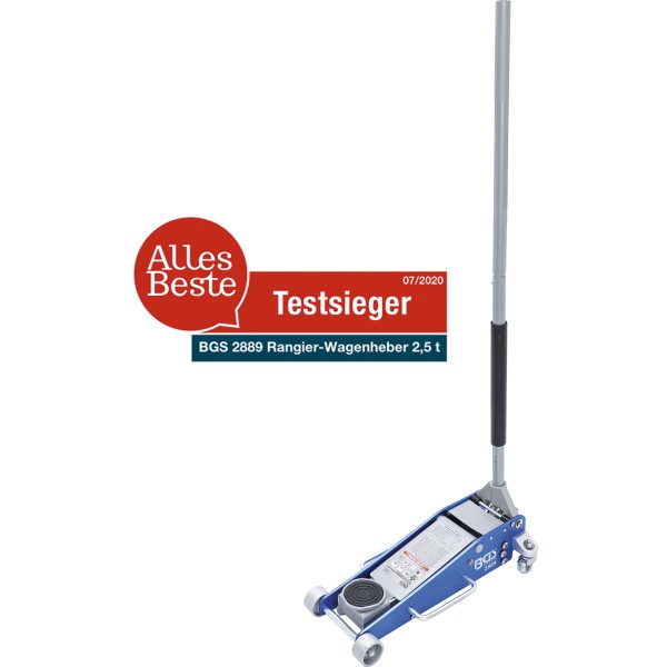 BGS Technic Floor Jack | hydraulic | Aluminium-Steel Construction | 2.5 t BGS Technic Floor Jack | hydraulic | Aluminium-Steel Construction | 2.5 t