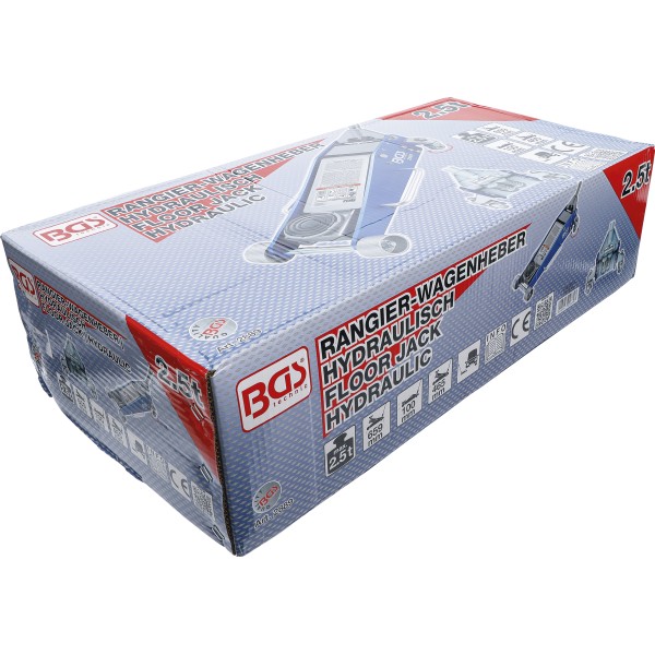 BGS Technic Floor Jack | hydraulic | Aluminium-Steel Construction | 2.5 t BGS Technic Floor Jack | hydraulic | Aluminium-Steel Construction | 2.5 t