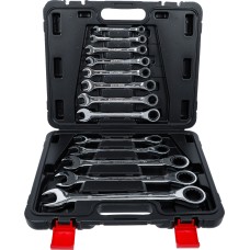 BGS Technic Ratchet Combination Wrench Set | 8 - 32 mm | 13 pcs.