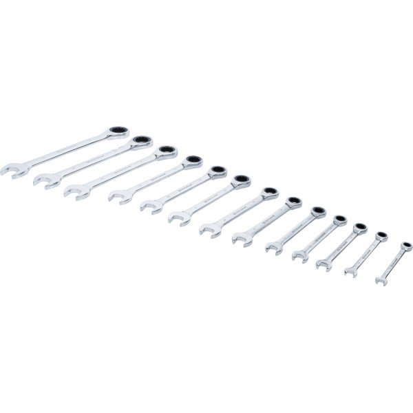 BGS Technic Ratchet Combination Wrench Set | 8 - 32 mm | 13 pcs. BGS Technic Ratchet Combination Wrench Set | 8 - 32 mm | 13 pcs.