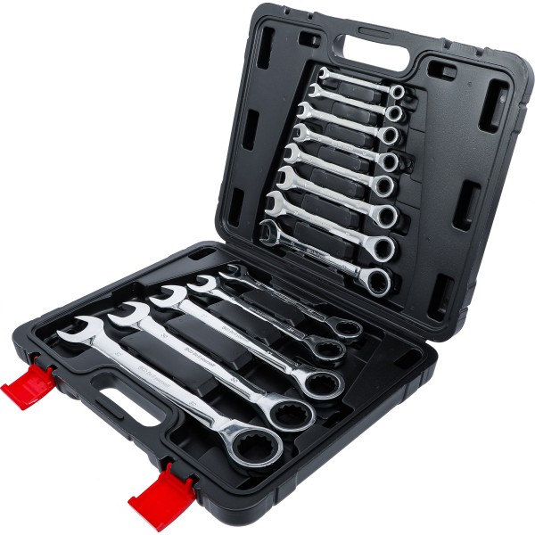 BGS Technic Ratchet Combination Wrench Set | 8 - 32 mm | 13 pcs. BGS Technic Ratchet Combination Wrench Set | 8 - 32 mm | 13 pcs.
