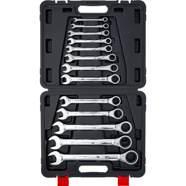 BGS Technic Ratchet Combination Wrench Set | 8 - 32 mm | 13 pcs. BGS Technic Ratchet Combination Wrench Set | 8 - 32 mm | 13 pcs.