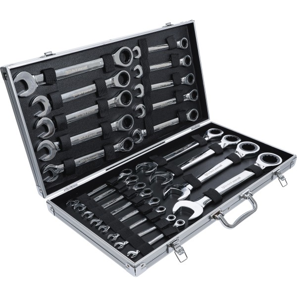 BGS Technic Ratchet Combination Wrench Set | 6 - 32 mm | 22 pcs. BGS Technic Ratchet Combination Wrench Set | 6 - 32 mm | 22 pcs.