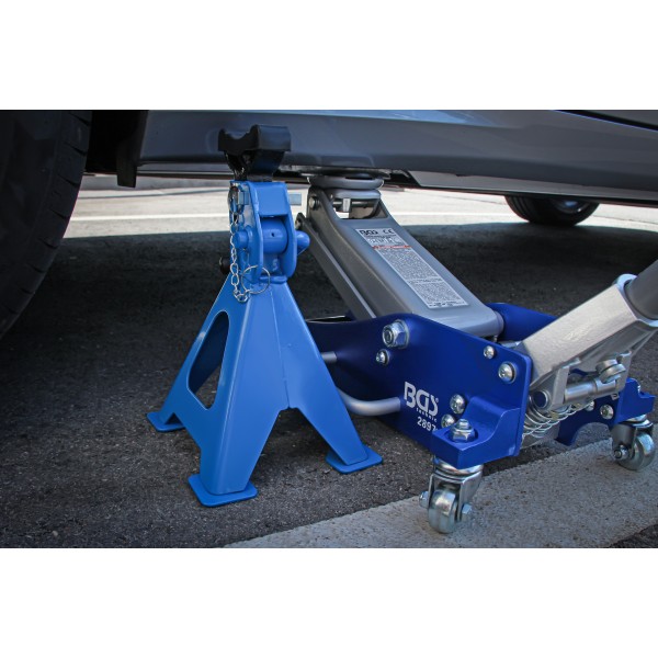 BGS Technic Axle Stands | load capacity 2000 kg / pair | stroke 268 - 418 mm | 1 pair BGS Technic Axle Stands | load capacity 2000 kg / pair | stroke 268 - 418 mm | 1 pair