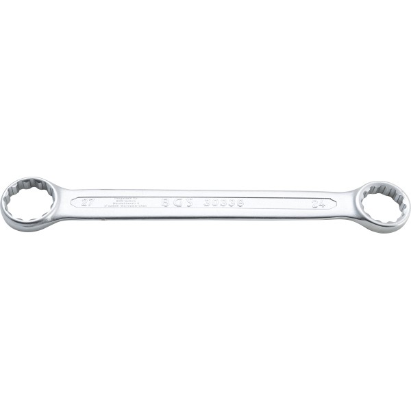 BGS Technic Double Ring Spanner | extra flat | 24 x 27 mm BGS Technic Double Ring Spanner | extra flat | 24 x 27 mm