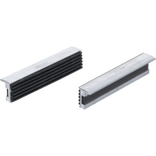 BGS Technic Bench Vice Jaw Protectors | Aluminium | 125 mm | 2 pcs.