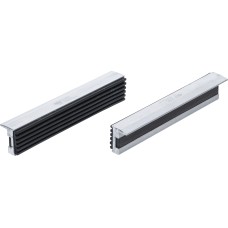 BGS Technic Bench Vice Jaw Protectors | Aluminium | 150 mm | 2 pcs.
