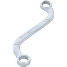 BGS Technic S-Type Double Ring Spanner, 12-point | 12 x 13 mm