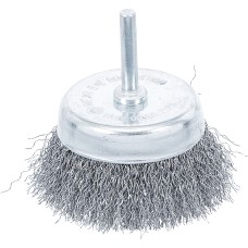 BGS Technic Wire Cup Brush | 6 mm Shaft | ~ 75 mm