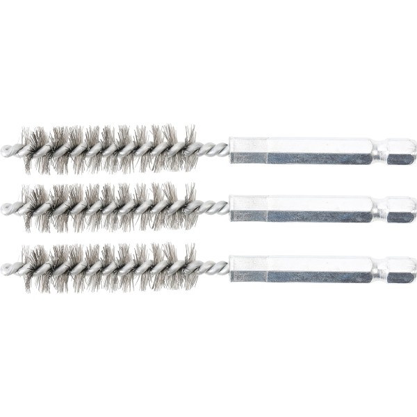 BGS Technic Steel Brush | 12 mm | 6.3 mm (1/4 BGS Technic Steel Brush | 12 mm | 6.3 mm (1/4