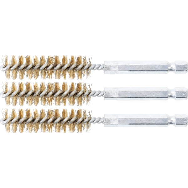 BGS Technic Brass Brush | 13 mm | 6.3 mm (1/4 BGS Technic Brass Brush | 13 mm | 6.3 mm (1/4