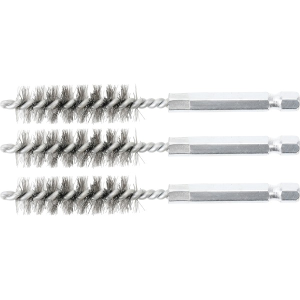 BGS Technic Steel Brush | 13 mm | 6.3 mm (1/4 BGS Technic Steel Brush | 13 mm | 6.3 mm (1/4