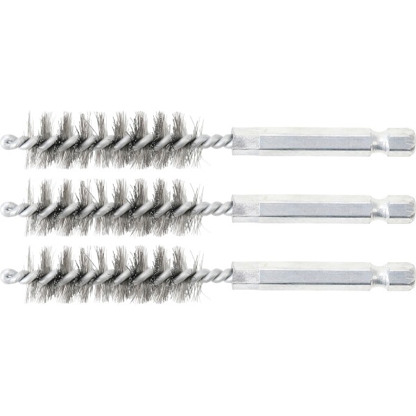 BGS Technic Steel Brush | 14 mm | 6.3 mm (1/4 BGS Technic Steel Brush | 14 mm | 6.3 mm (1/4