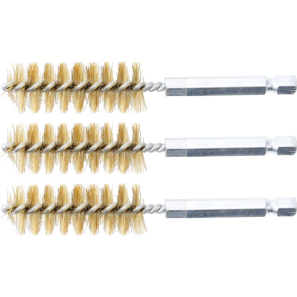 BGS Technic Brass Brush | 17 mm | 6.3 mm (1/4 BGS Technic Brass Brush | 17 mm | 6.3 mm (1/4