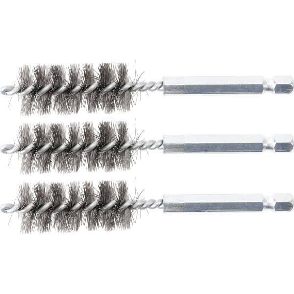 BGS Technic Steel Brush | 17 mm | 6.3 mm (1/4 BGS Technic Steel Brush | 17 mm | 6.3 mm (1/4