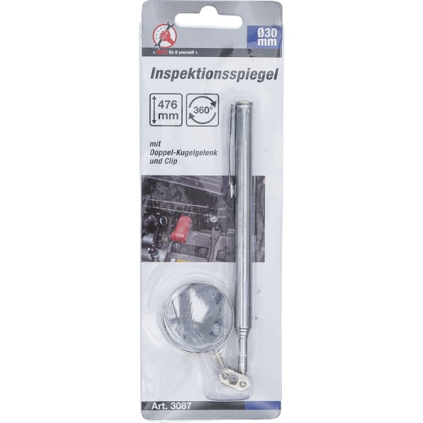 BGS Technic Inspection Mirror | Ø 30 mm BGS Technic Inspection Mirror | Ø 30 mm