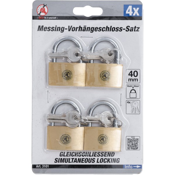 BGS Technic | Cylindre De Serrure En Laiton | Verrouillage Simultané | 15 Pièces | Purchase Online