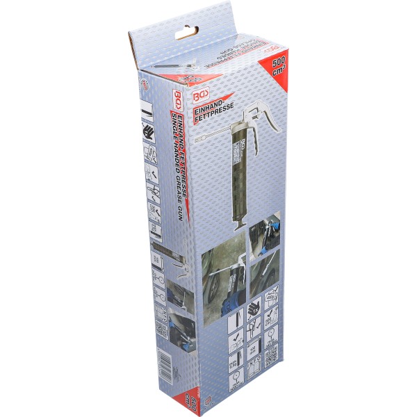 BGS Technic Single Handed Grease Gun | 500 cm³ BGS Technic Single Handed Grease Gun | 500 cm³