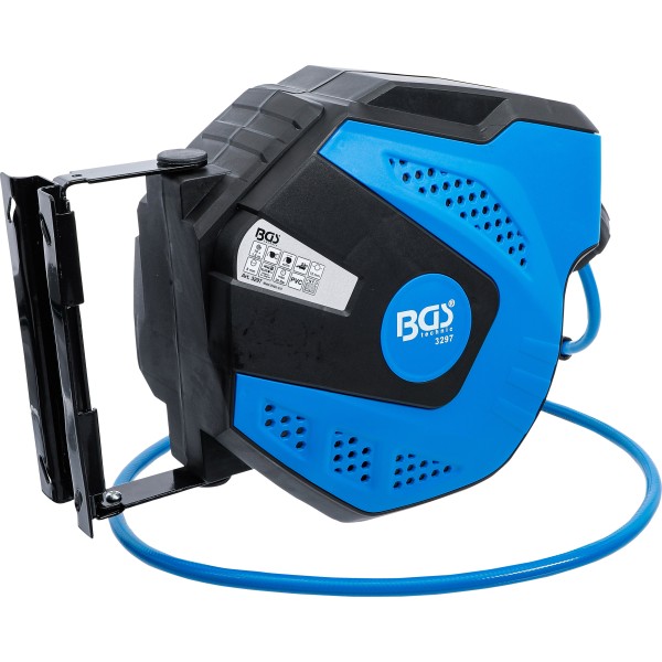 BGS Technic Retractable Air Hose Reel | Automatic | 10 m BGS Technic Retractable Air Hose Reel | Automatic | 10 m