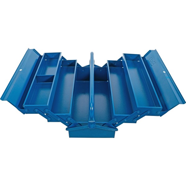 BGS Technic Metal Tool Box | empty | 420 x 200 x 200 mm | 5 Compartments BGS Technic Metal Tool Box | empty | 420 x 200 x 200 mm | 5 Compartments