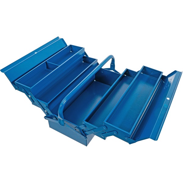 BGS Technic Metal Tool Box | empty | 420 x 200 x 200 mm | 5 Compartments BGS Technic Metal Tool Box | empty | 420 x 200 x 200 mm | 5 Compartments