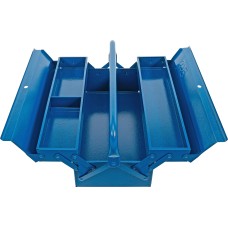 BGS Technic Metal Tool Box | empty | 420 x 200 x 150 mm | 3 Compartments BGS Technic Metal Tool Box | empty | 420 x 200 x 150 mm | 3 Compartments