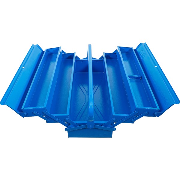 BGS Technic Metal Tool Box | empty | 530 x 200 x 200 mm | 5 Compartments BGS Technic Metal Tool Box | empty | 530 x 200 x 200 mm | 5 Compartments