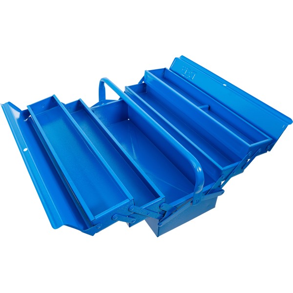 BGS Technic Metal Tool Box | empty | 530 x 200 x 200 mm | 5 Compartments BGS Technic Metal Tool Box | empty | 530 x 200 x 200 mm | 5 Compartments