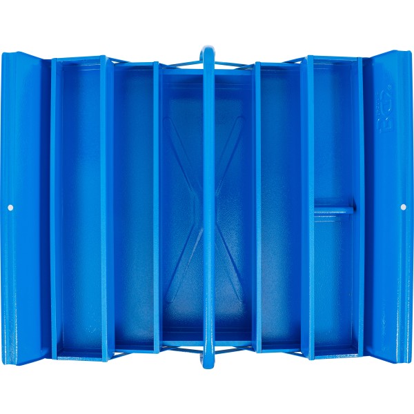 BGS Technic Metal Tool Box | empty | 530 x 200 x 200 mm | 5 Compartments BGS Technic Metal Tool Box | empty | 530 x 200 x 200 mm | 5 Compartments