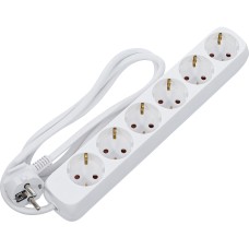 BGS Technic Multiple Socket | 6 outlets | cable length 1.4 m | 3 x 1.5 mm² | IP 20