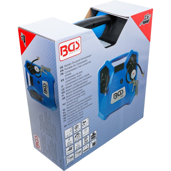 BGS Technic Portable Air Compressor BGS Technic Portable Air Compressor
